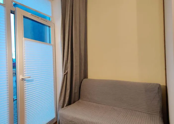 Mikrohub45 - Taeismoebleeritud Ja Koigi Mugavustega Soodne Stuudiokorter * بارنو