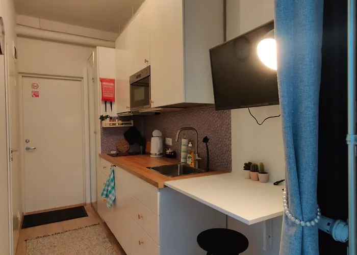 Mikrohub45 - Taeismoebleeritud Ja Koigi Mugavustega Soodne Stuudiokorter شقة بارنو